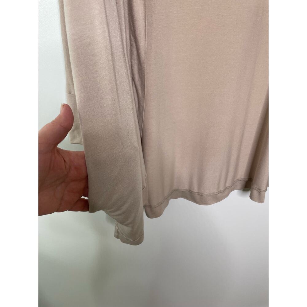 Hope + Grace‎ Sweater Cardigan Open Front Dolman Sleeves Casual Womens Tan Large - Picture 5 of 10